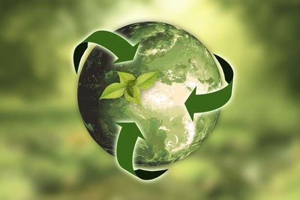 Green globe - woodworking helps the environment