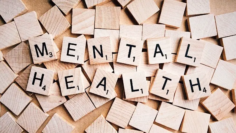 Scrabble pieces spelling mental health - Improves your mental health by clearing your mind and boosting your self-esteem