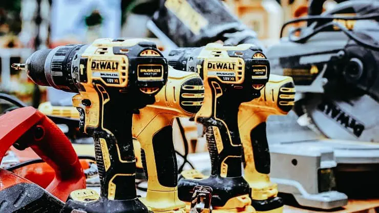 Collection of drill drivers