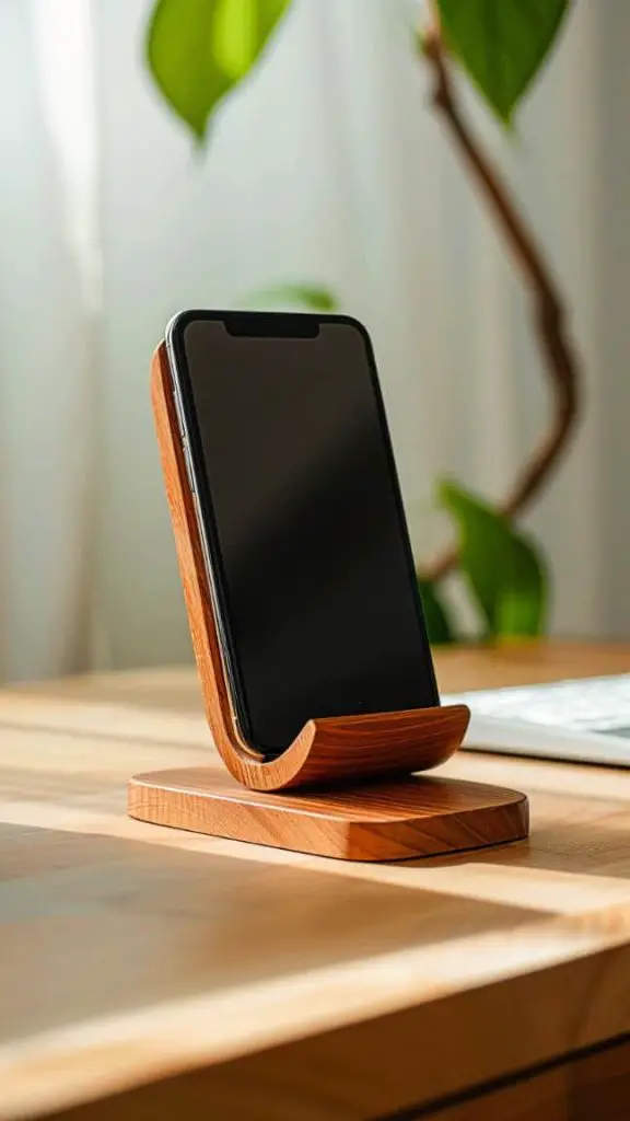 Small wooden stand