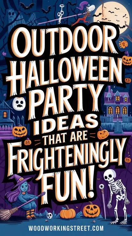 Outdoor Halloween Party Ideas that are frighteningly fun!