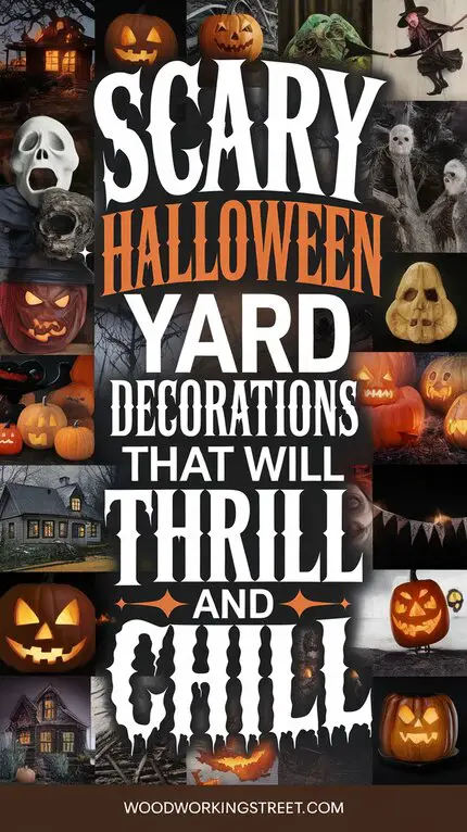 Scary Halloween Yard Decorations that will Thrill and Chill
